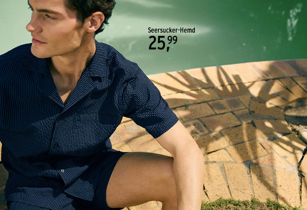 Seersucker-Hemd