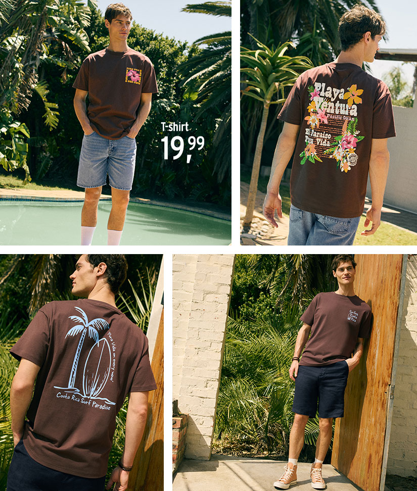 T-shirts met maten opdruk