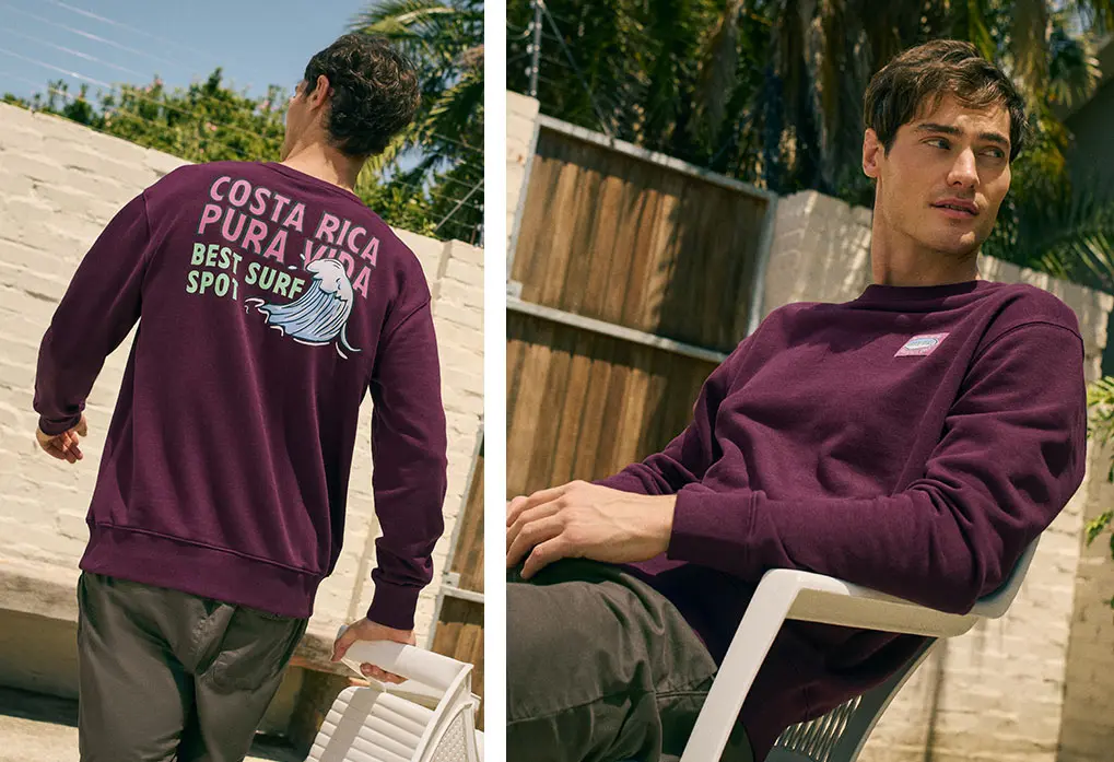 Sweatshirt met print