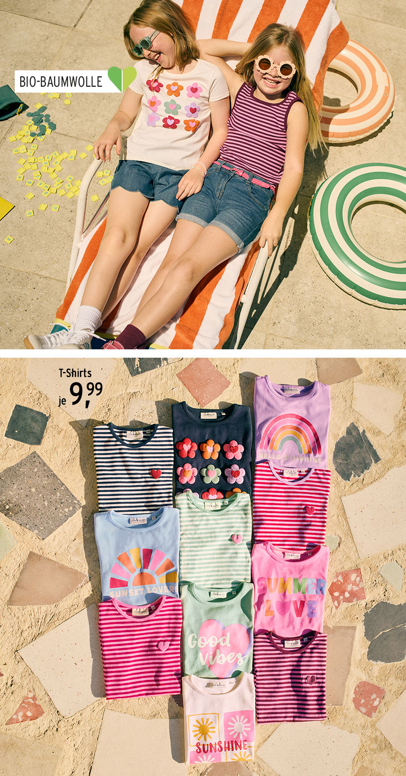 T-Shirts für Mädchen