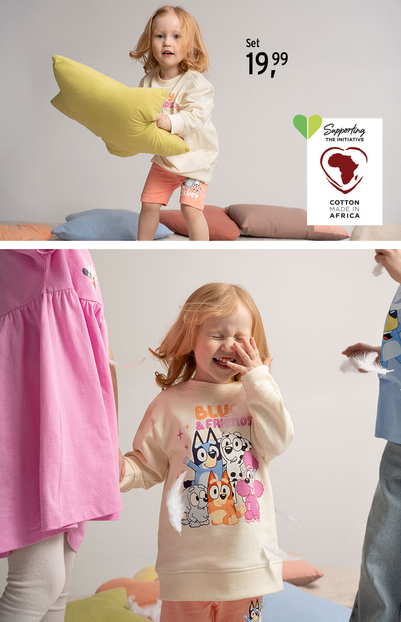 Sets mit Bluey-Motiven