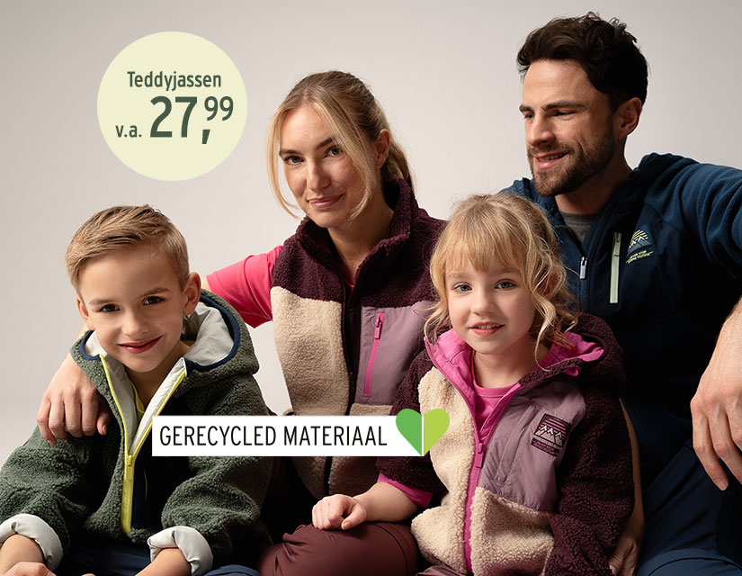 Trekkingsmode voor het hele gezin