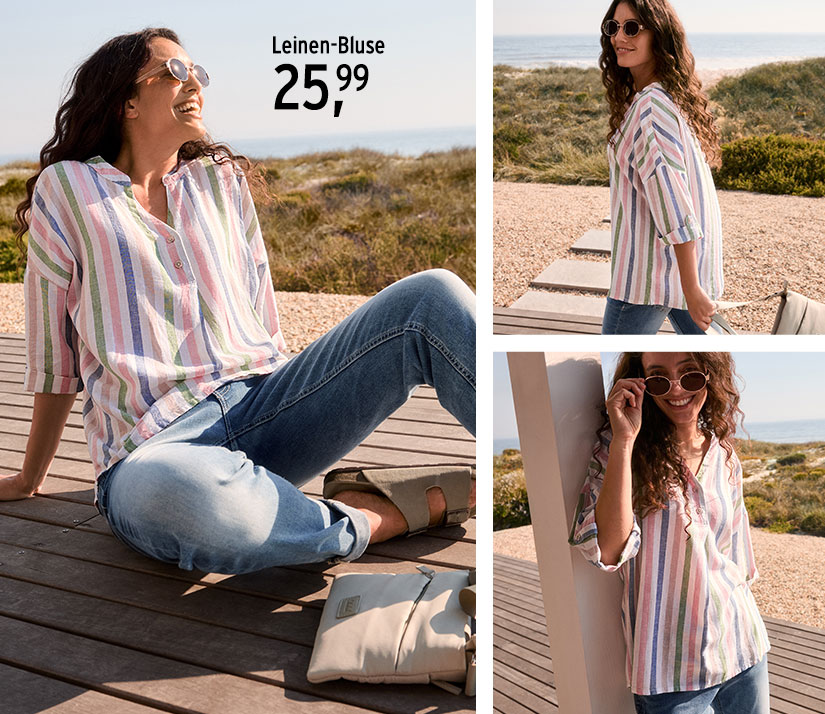 Gestreifte Bluse