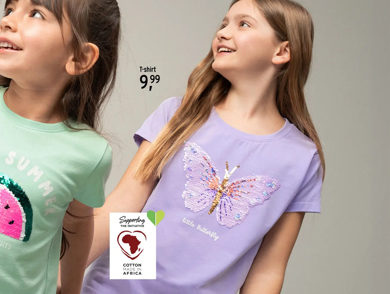 T-shirts met omkeerbare pailletten