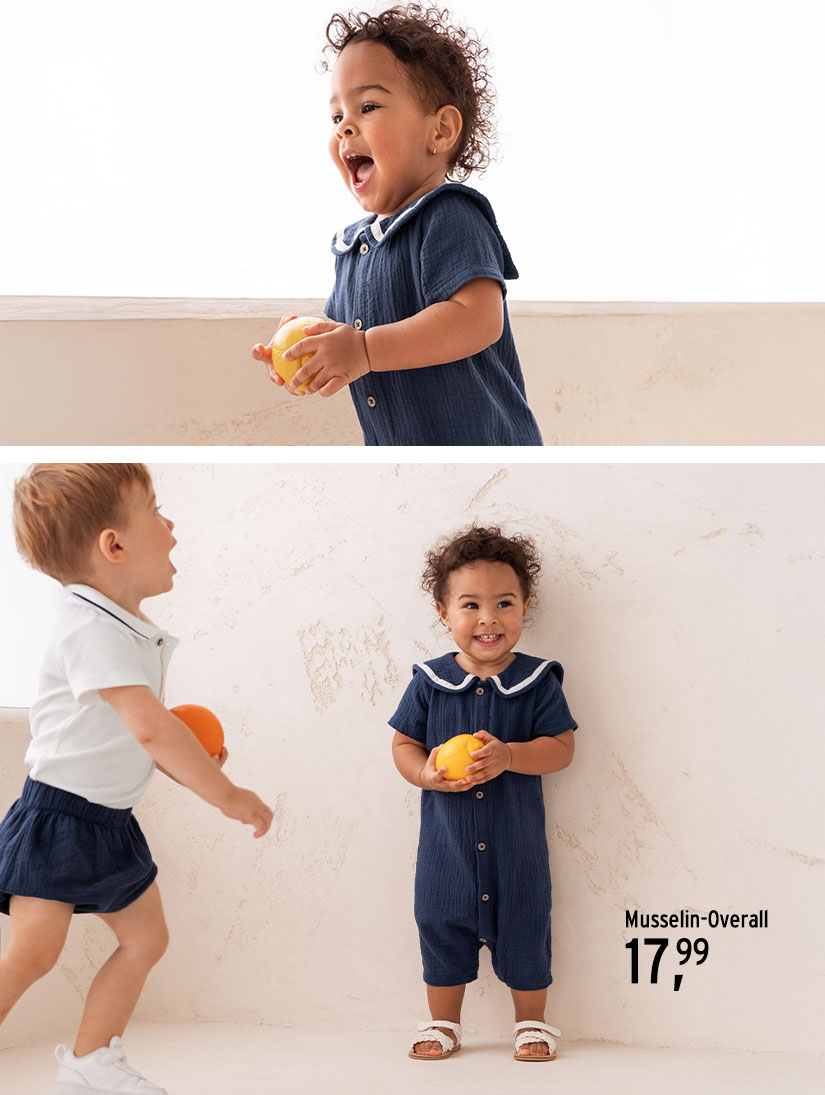 Musselin-Overall für Babys