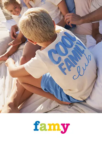 Pyjamas für die ganze Familie "Cool Family Club"