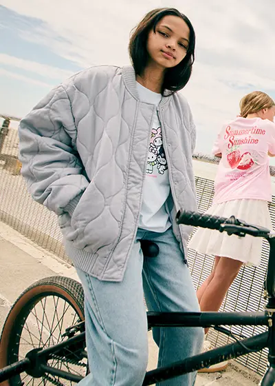 Cooles Mädchen Outfit