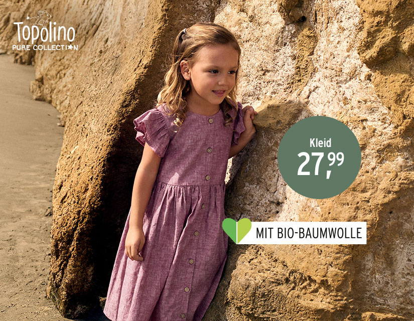 Nachhaltige Sommermode für Kleinkinder Mädchen