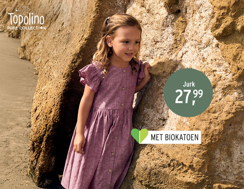 Duurzame zomermode voor peuters en meisjes