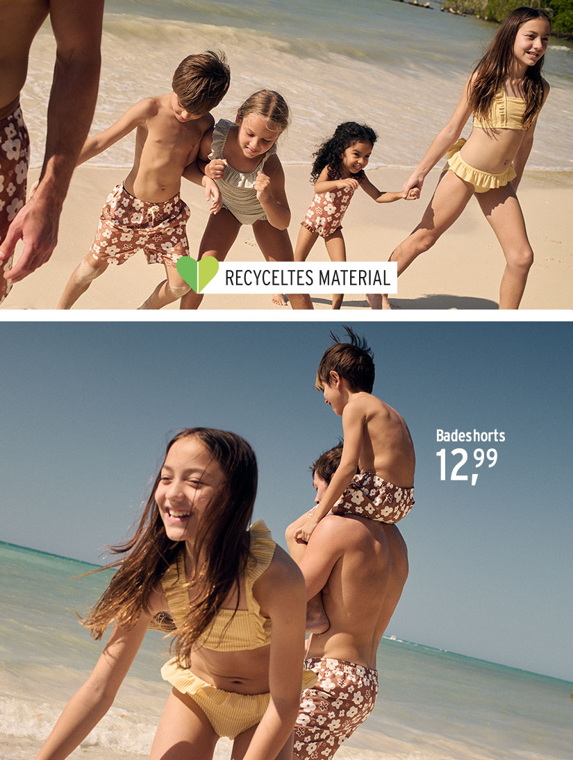 Badeshorts für Jungen und Herren