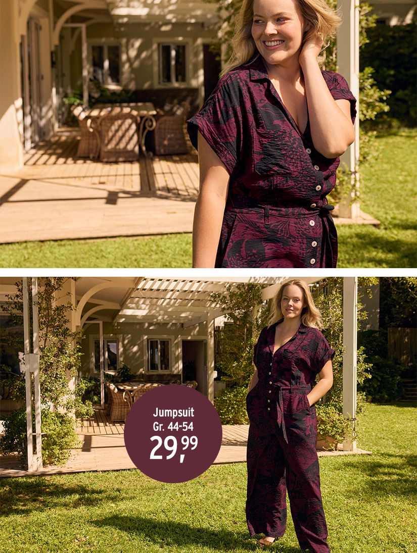 Jumpsuit in großen Größen