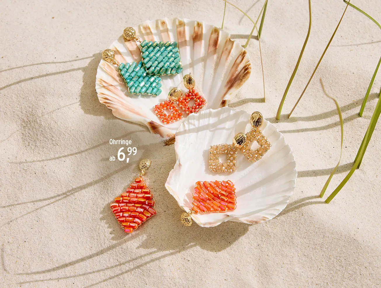 Sommerliche Ohrringe für Damen
