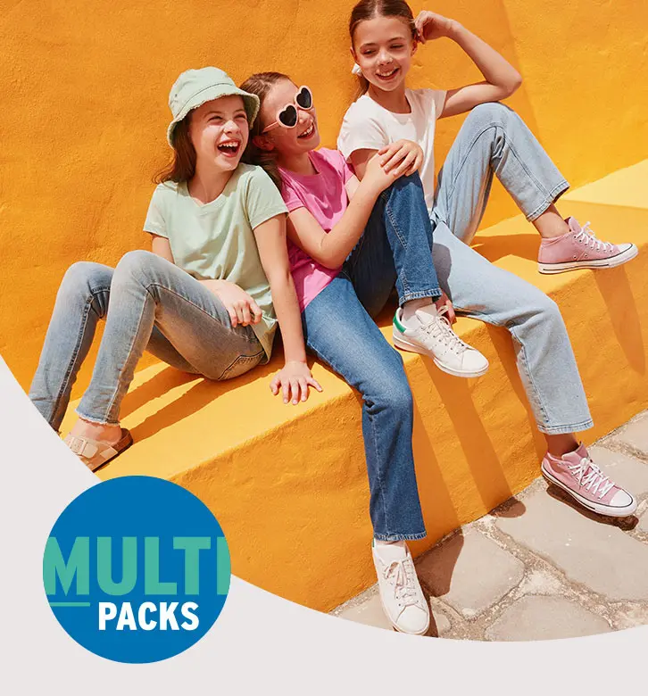 Multipacks für Mädchen