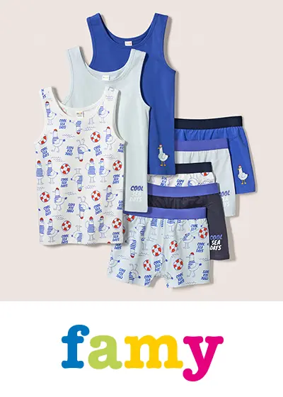 Wäsche für Jungen im Multipack