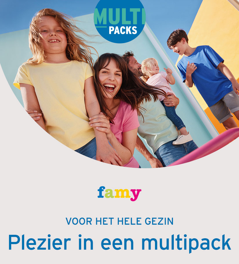 Multipacks voor het hele gezin