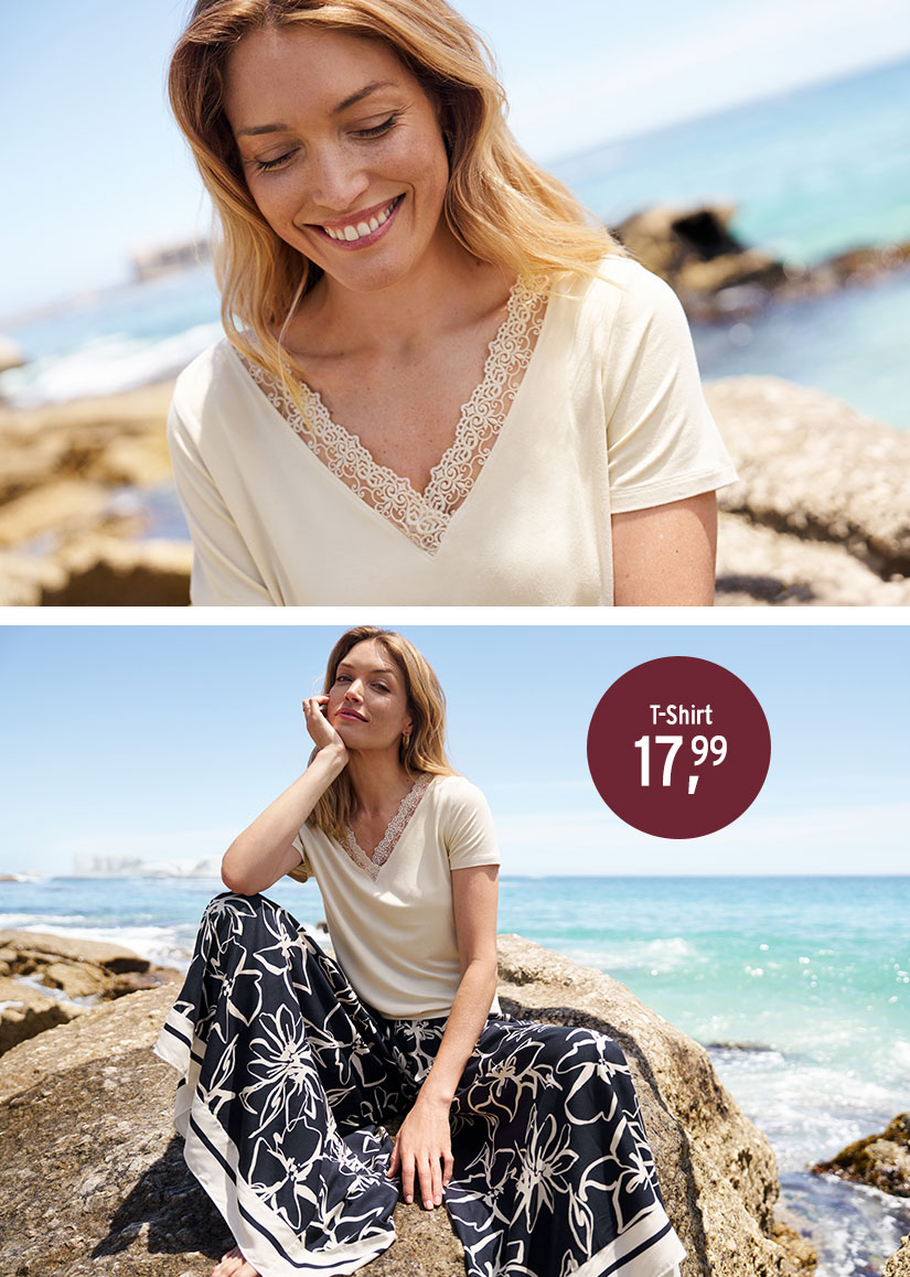 Sommerliche T-Shirts für Damen