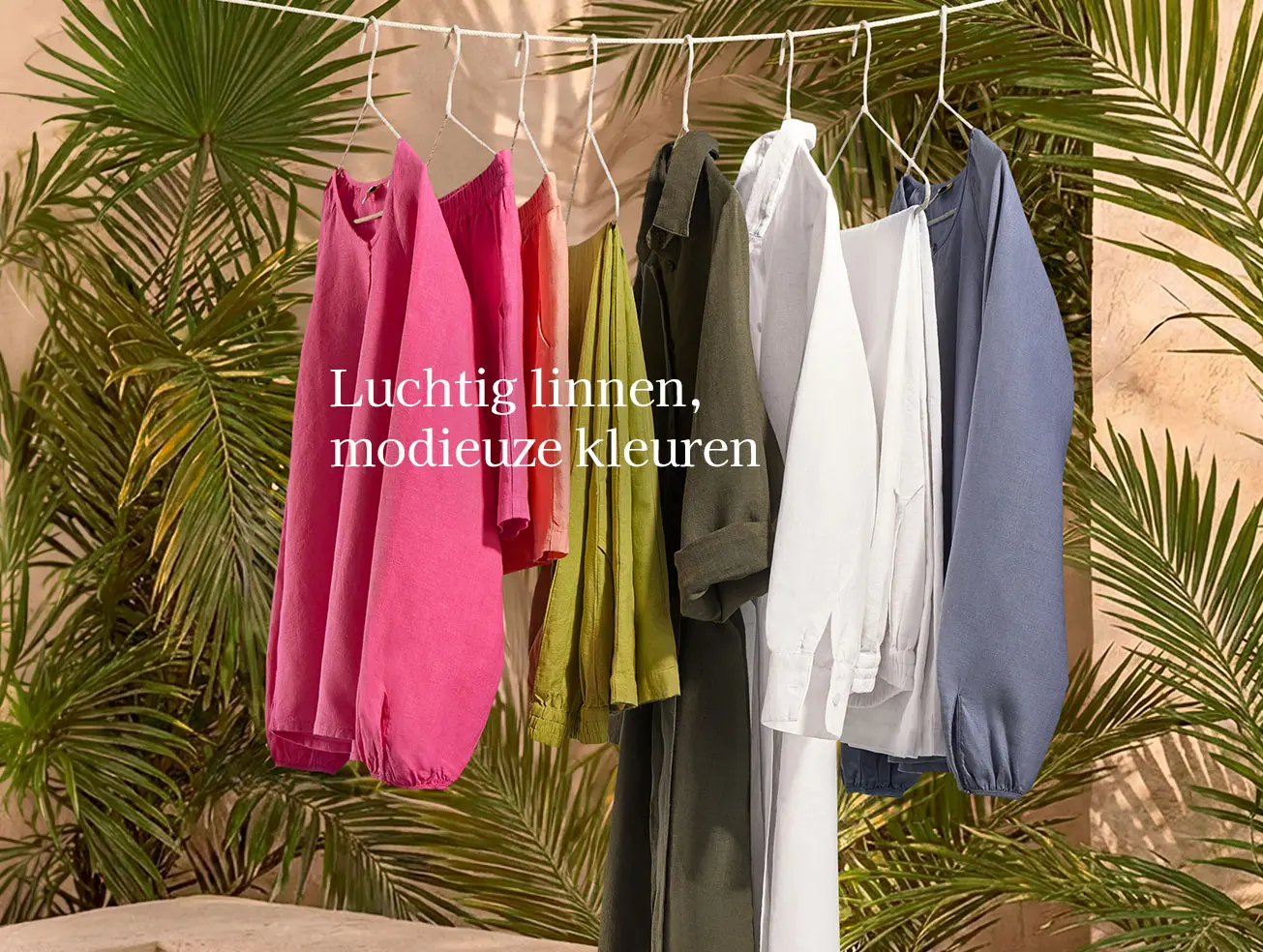 Luchtig linnen, modieuze kleuren
