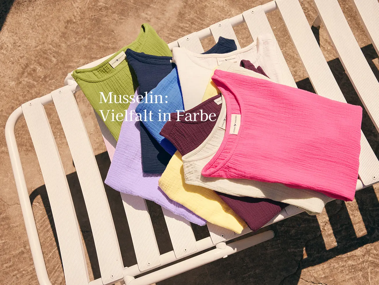 Musselin: Vielfalt in Farbe