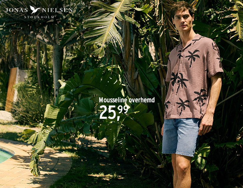 Muslin essentials voor heren