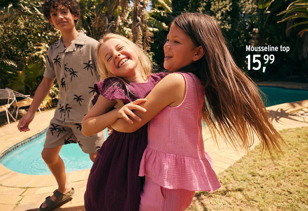 Zomermode voor kinderen