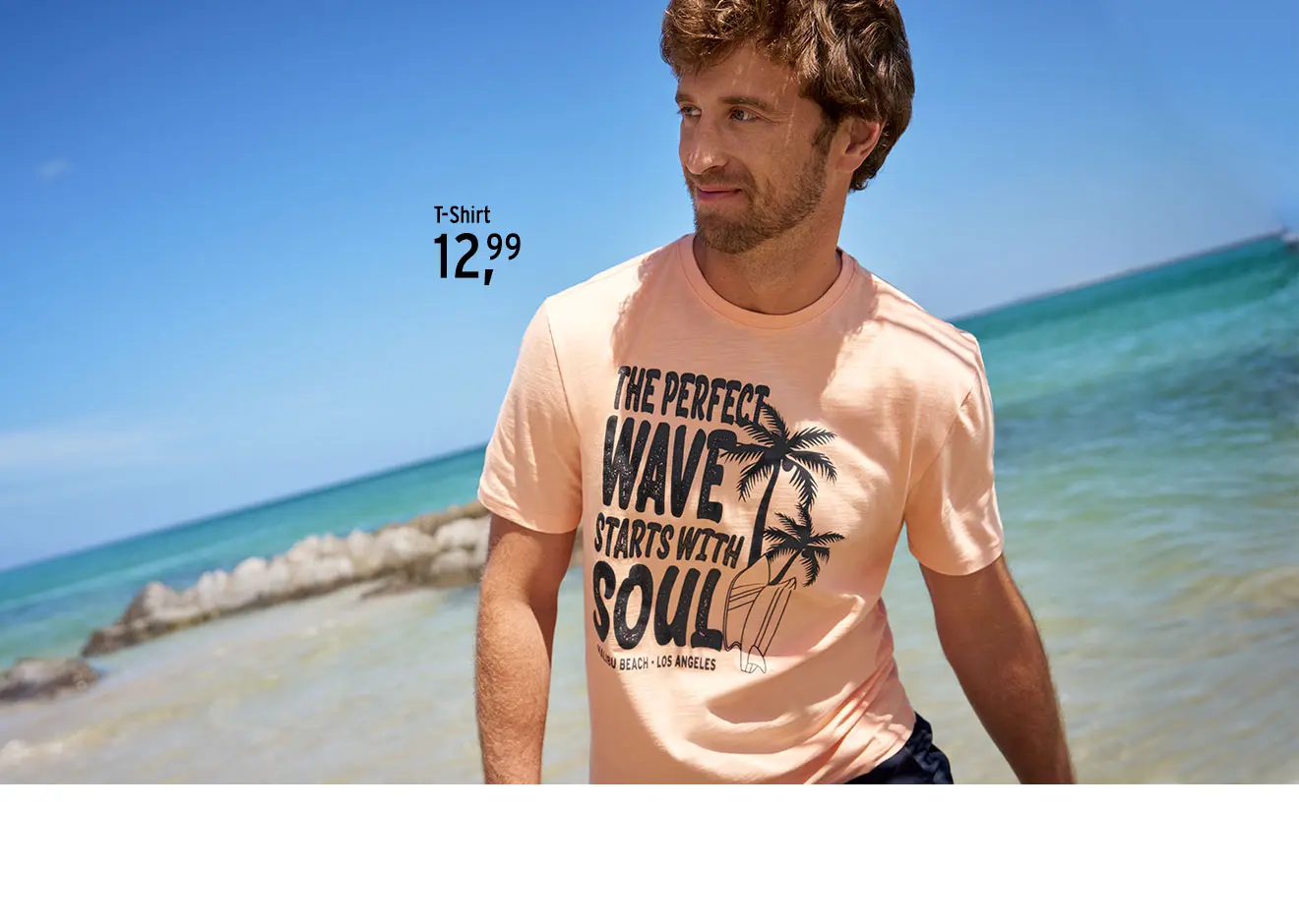 Sommerlcihe Herrenmode in frischen Farben