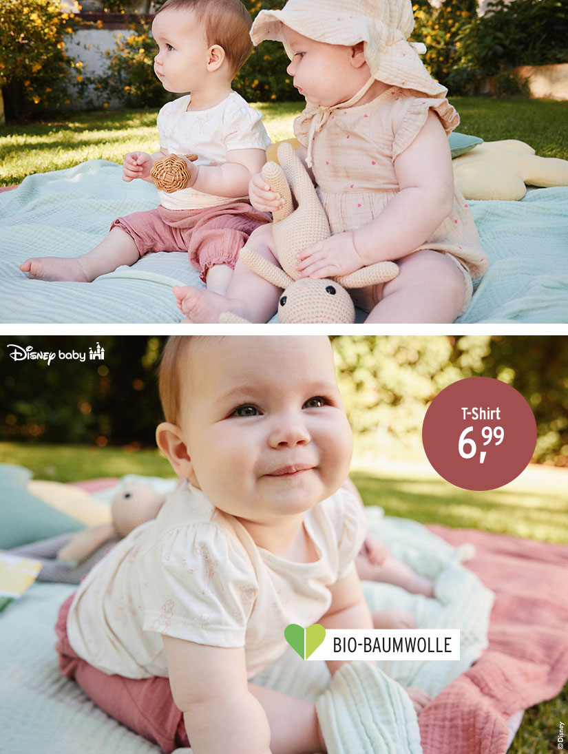 Baby T-Shirt aus Bio-Baumwolle