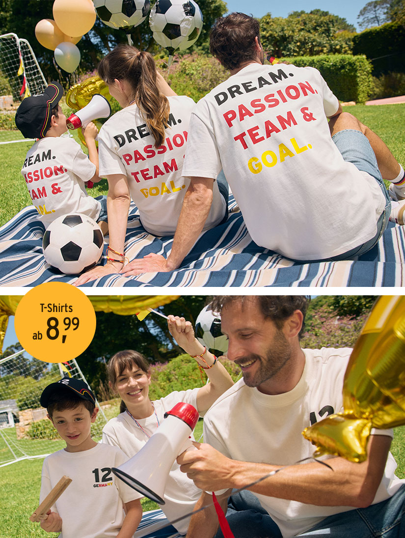 Fußball Fanartikel für die ganze Familie