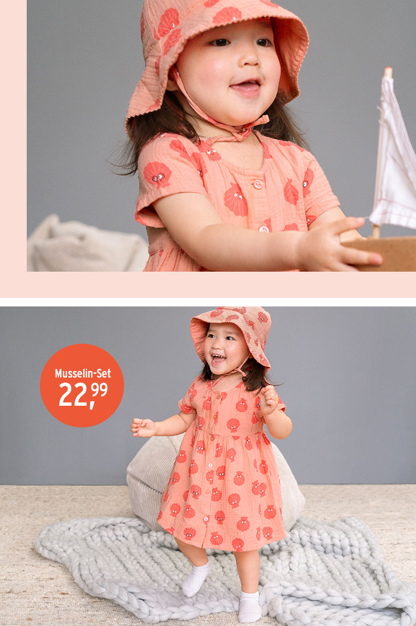 Musselin Set für Babys