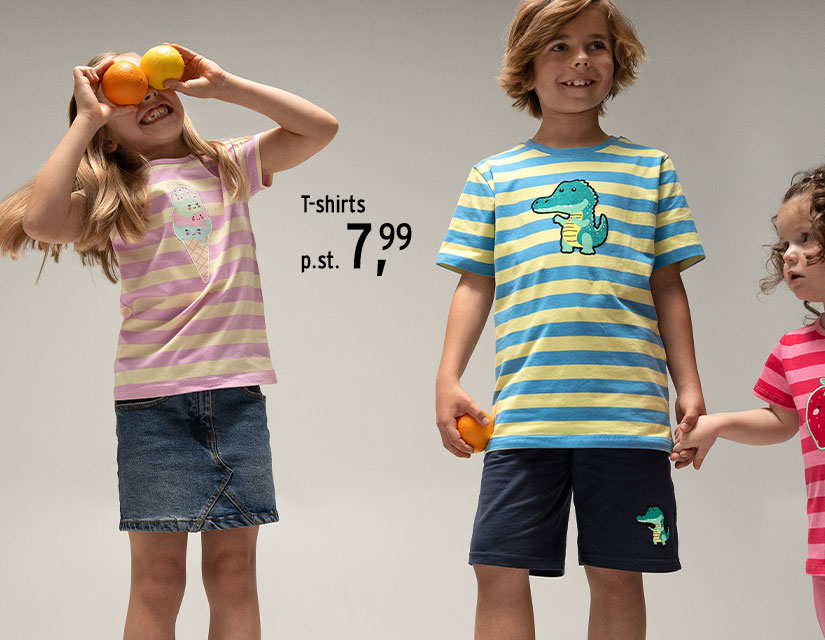 Gestreepte mode voor peuters