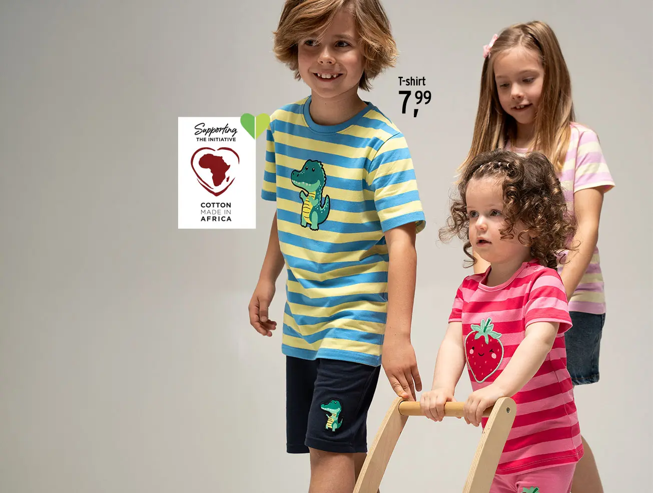 Gestreept T-shirt voor jongens