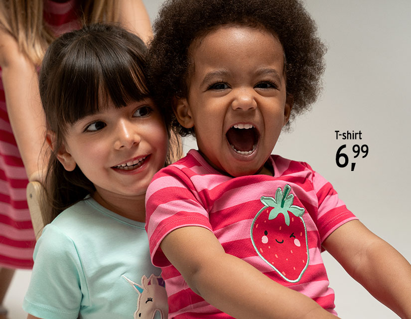 Gestreepte mode voor baby's