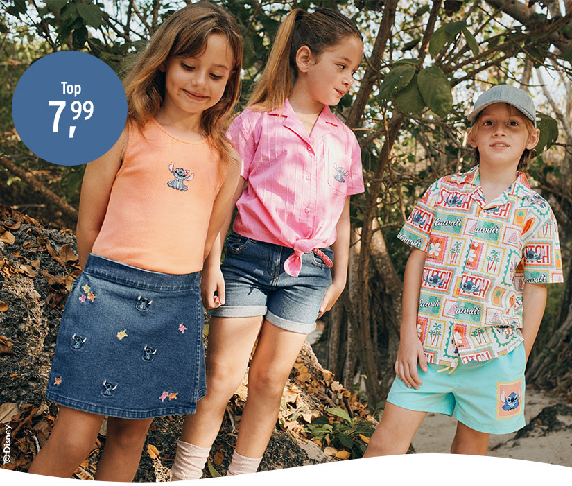 Fröhliche Kindermode mit Disney-Motiven
