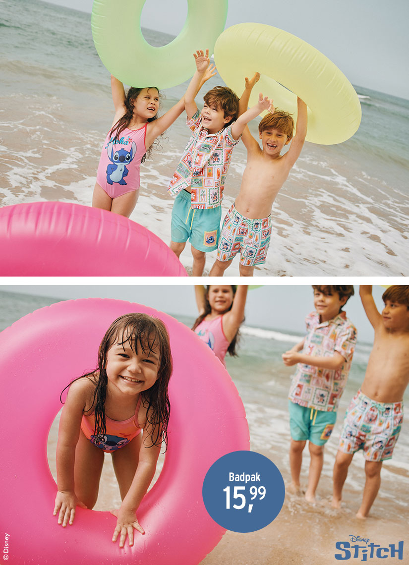 Badmode voor kinderen met Disney-motieven