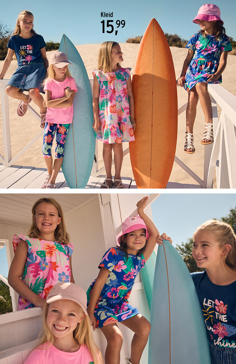 Fröhliche Mode für Kleinkinder