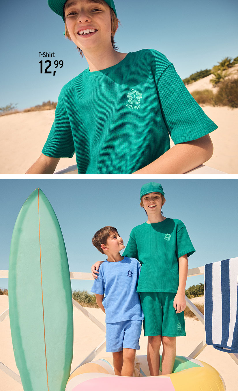 Farbenfrohe Mode für Kinder Jungen