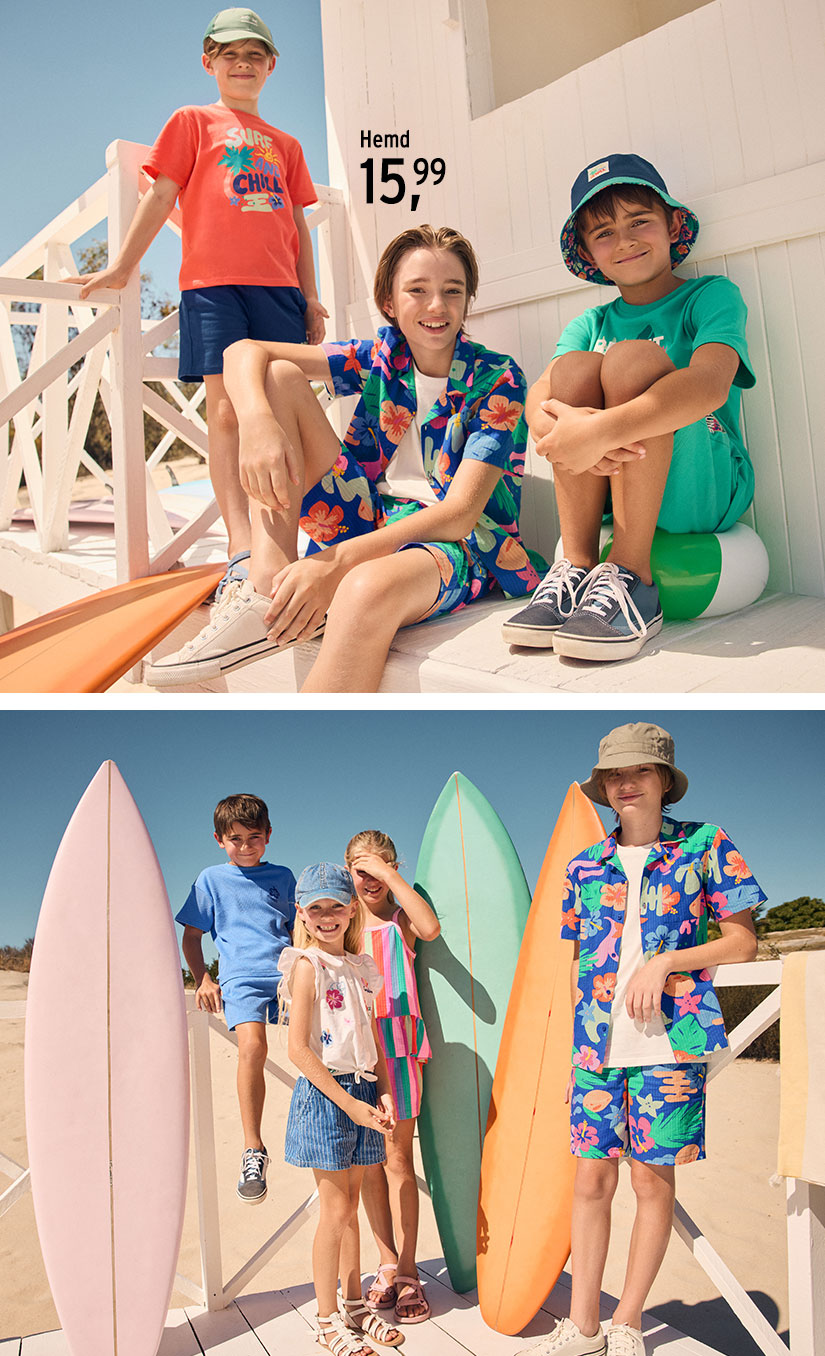 Farbenfrohe Mode für Kinder