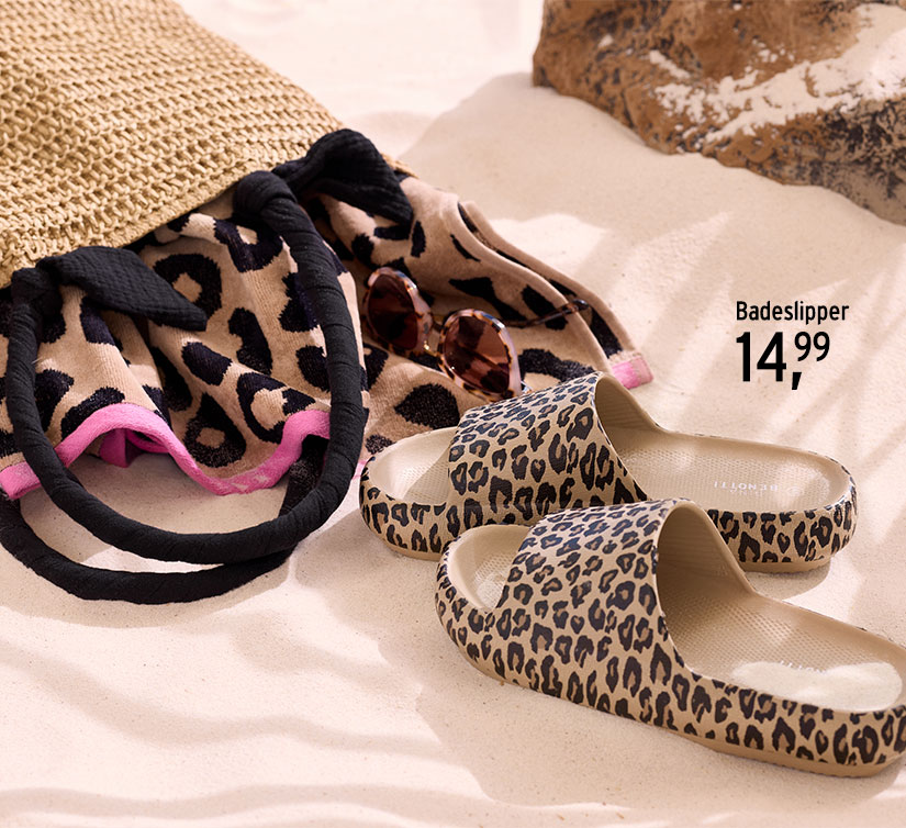 Badeslipper für Damen