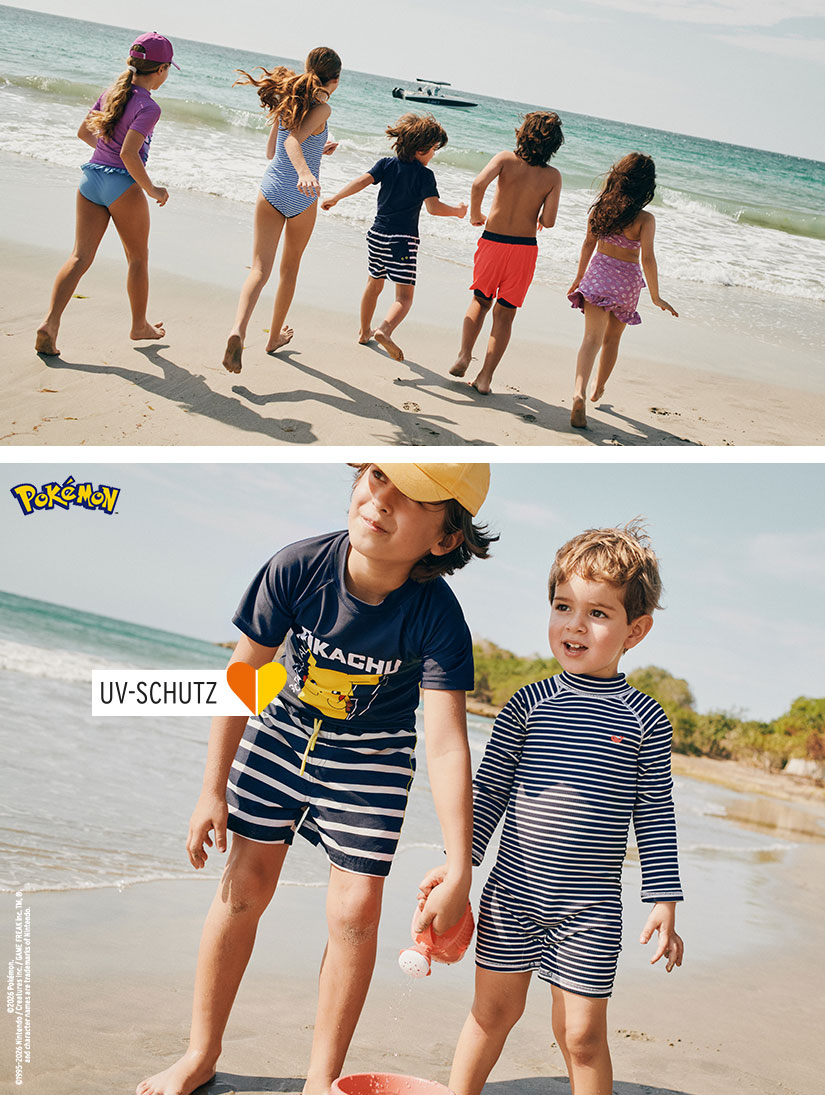 UV-Bademode von Pokemon mit Pikachu