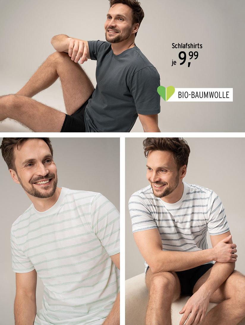 Schlafshirts für Herren
