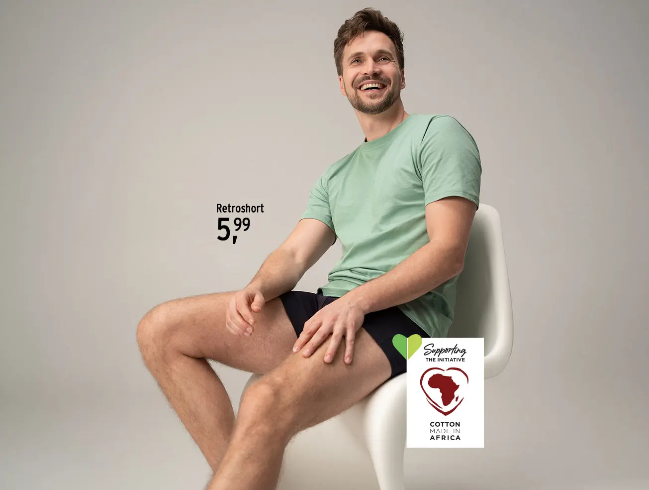 Retro shorts voor heren