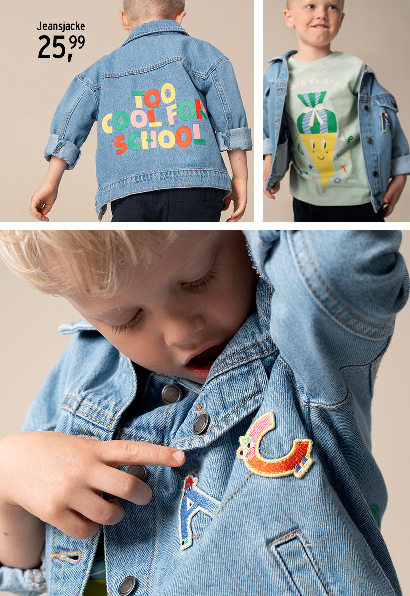 Jeansjacke für Schulkinder