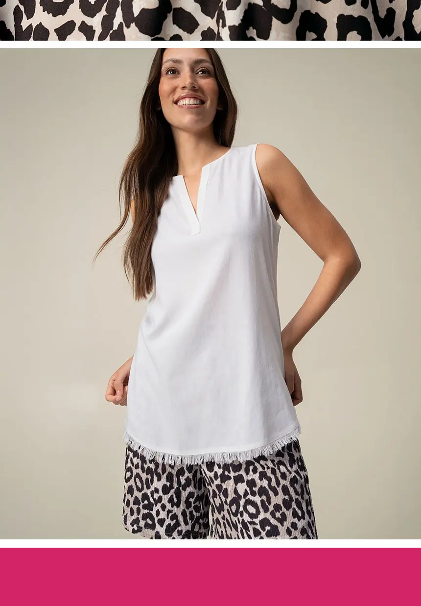 Weißes Shirt
