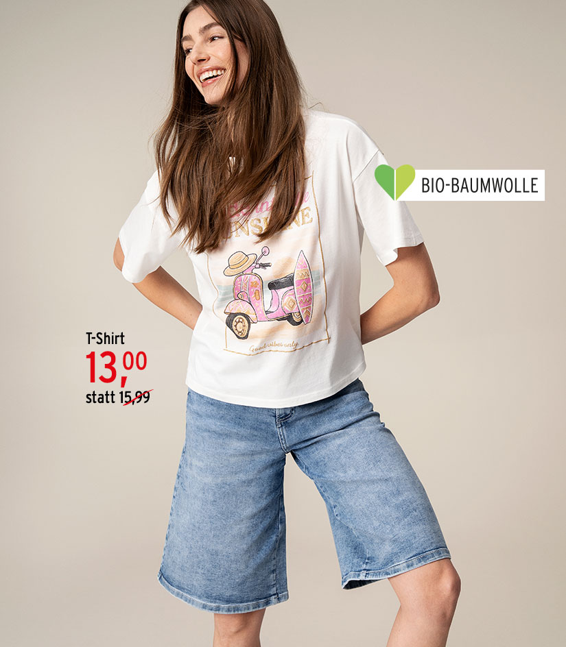 Lässiges Sommeroutfit