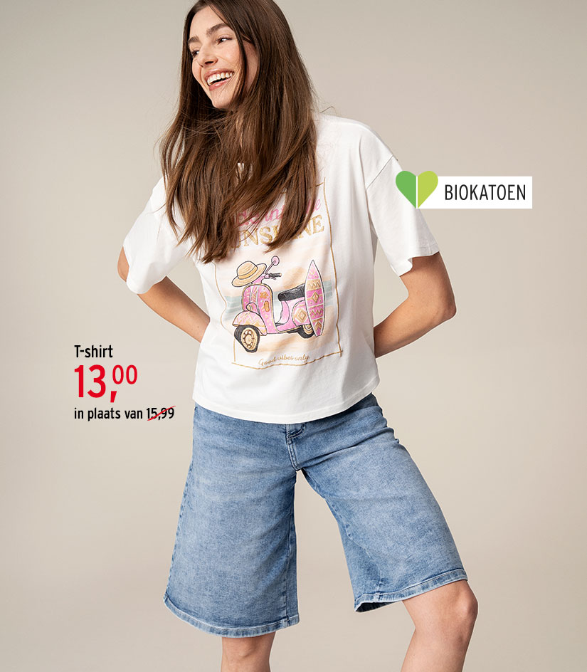 Casual zomeroutfit