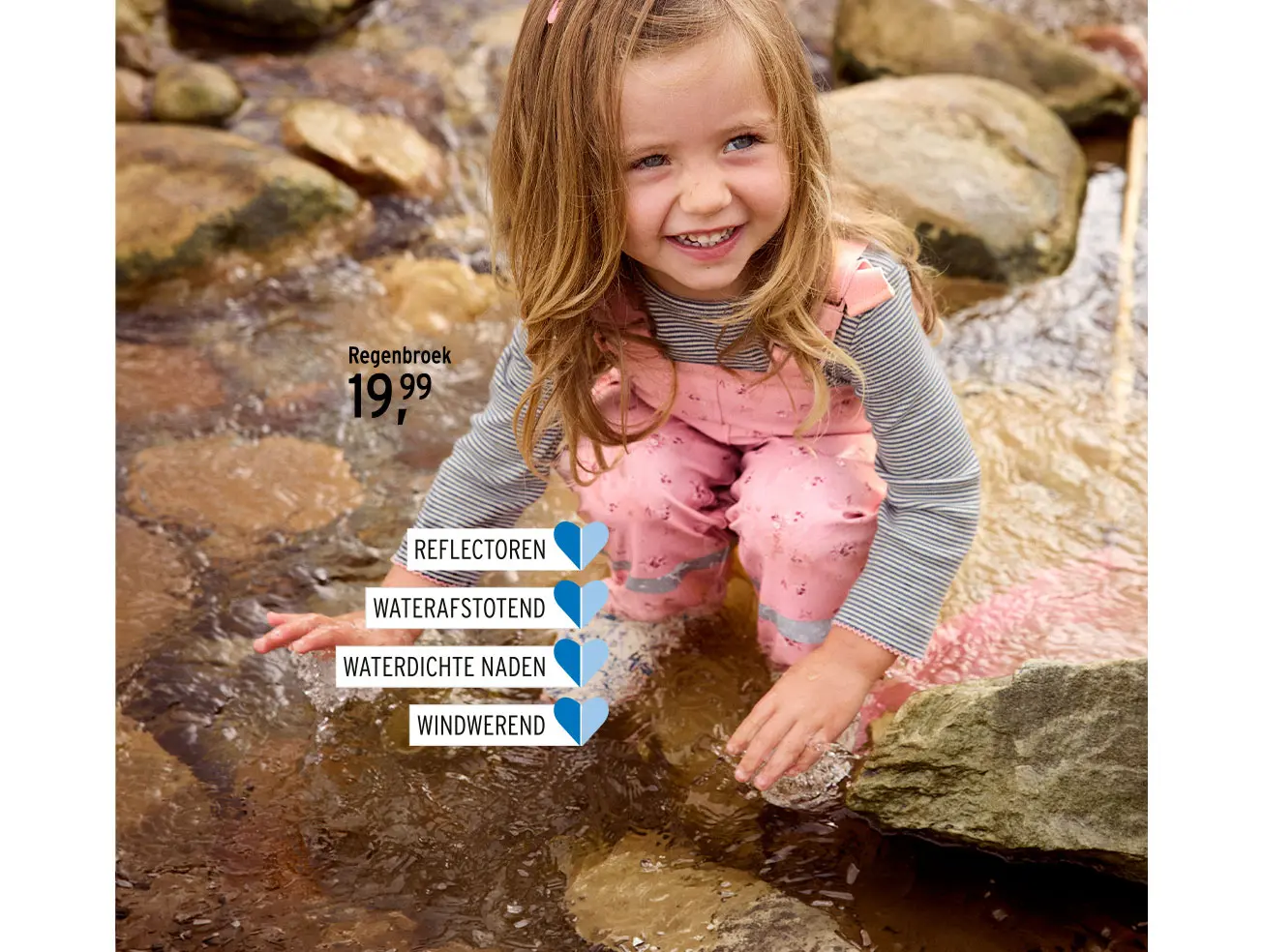 Regenbroek voor meisjes