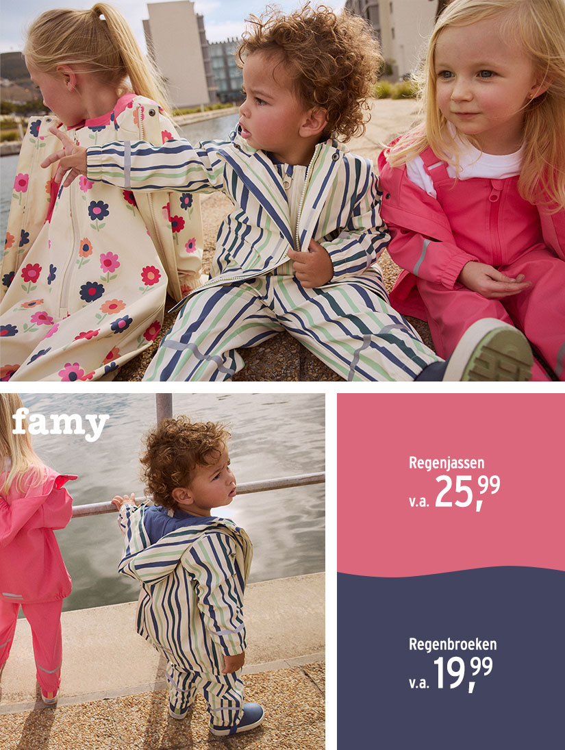 Regenkleding voor kinderen
