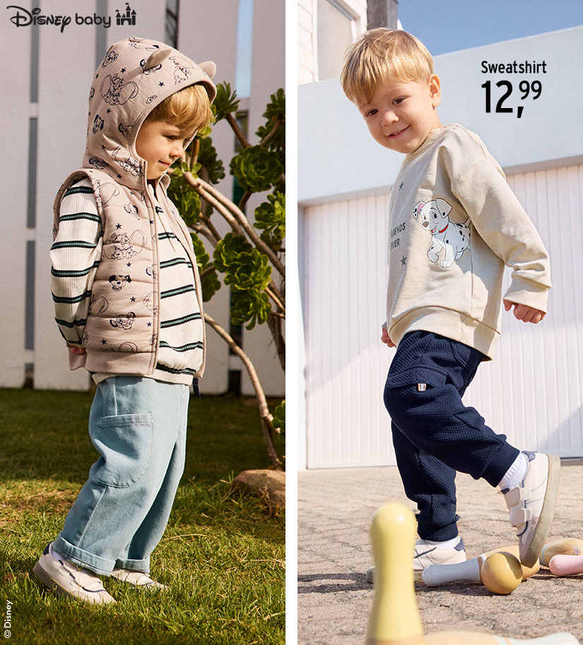 Mode für Babys mit Disney Motiven