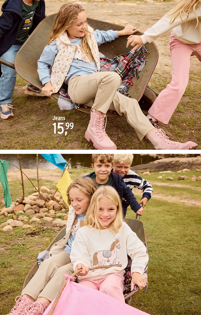 Jeans für Mädchen Kleinkinder