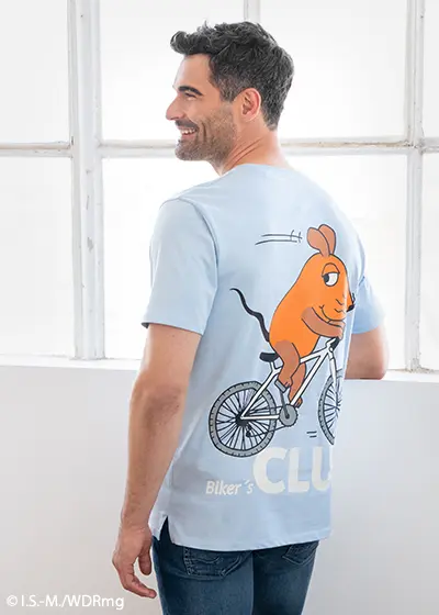 Herren T-Shirt mit Motiv von "Die Sendung mit der Maus" 