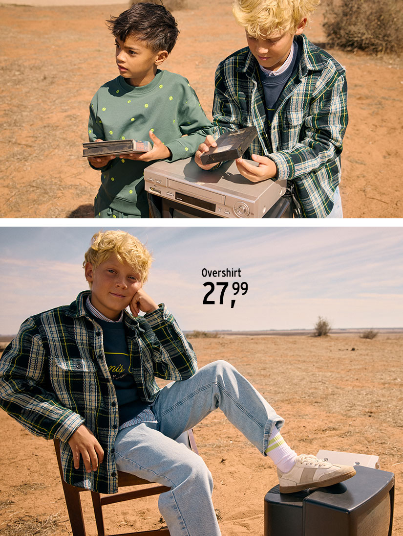 Overshirt für Jungen